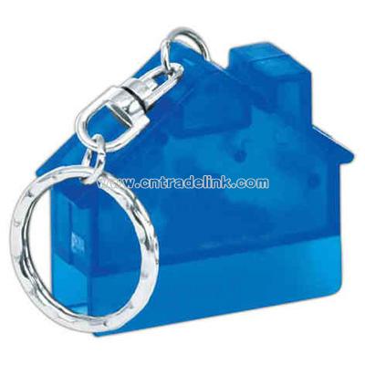 House Shape CD opener key chain