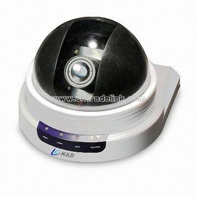 IP Dome Camera with Audio Function
