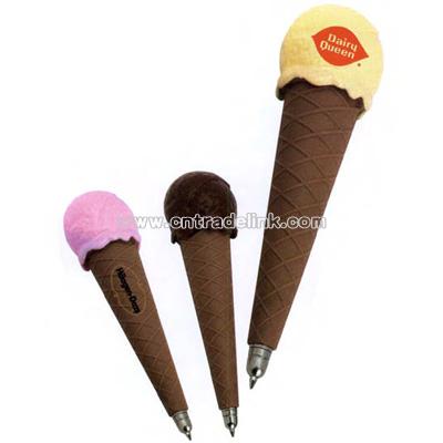 Ice cream cone shape pen