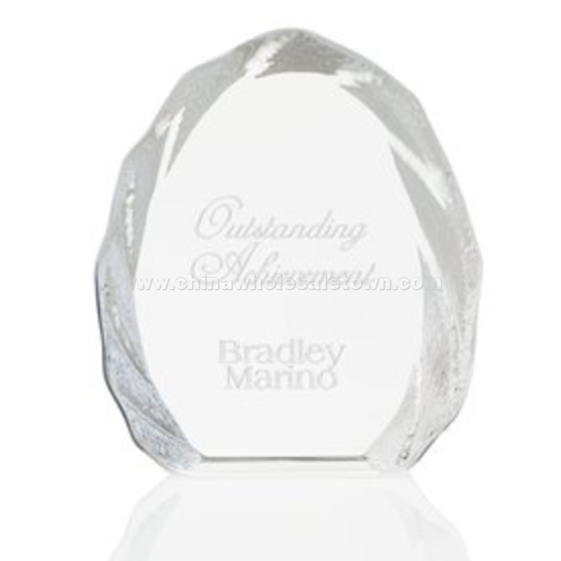 Iceberg Crystal Award - 4-1/8