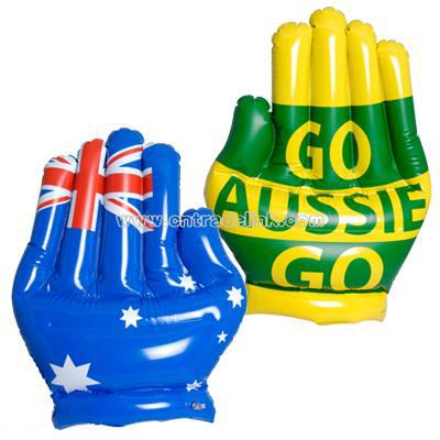 Inflatable Aussie Hands