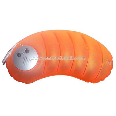 Inflatable Pillow with FM Radio