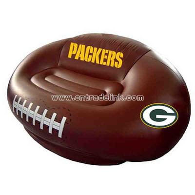 Inflatable football tailgating sofa chair couch