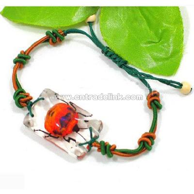Insect Amber Bracelet