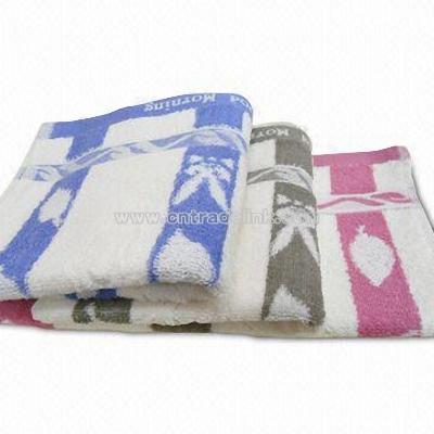Jacquard Woven Cotton Terry Towels