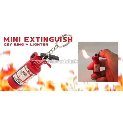 Key Ring Mini Extinguisher Red Lighter