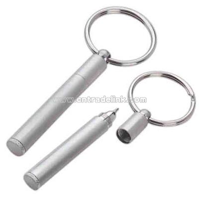 Key holder with mini pen