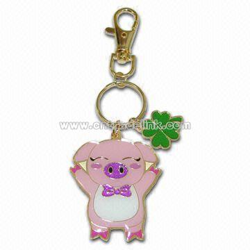 Keychain in Lovely Piggy Design