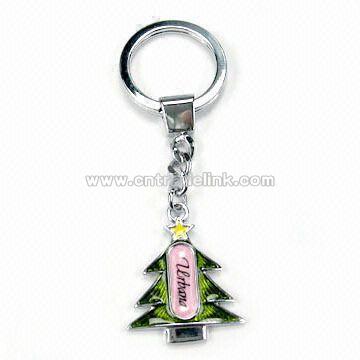 Keychain with Chrome Plating