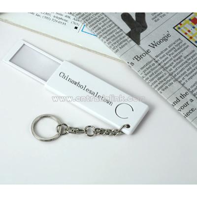 Keychain with Magnifier
