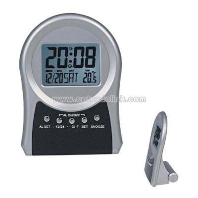LCD Alarm Clock With Calendar and Thermometer
