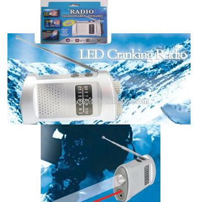 LED Crank Radio with Charger