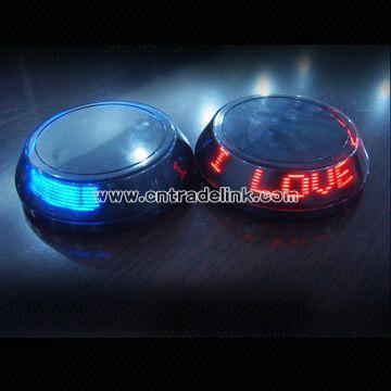 LED Message Coaster