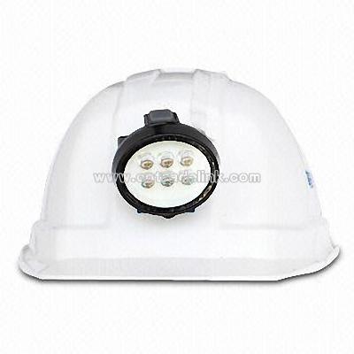 LED Miner's Lamp Safety Helmet