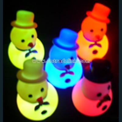 LED Snowman Lighting