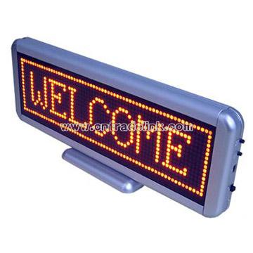 LED Table Message Sign
