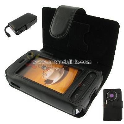 LG Viewty KU990 Cell Phone Leather Pouch Case
