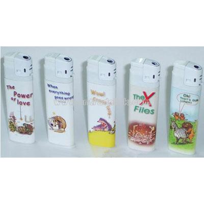 Label Wrapper Printing Electronic Lighter
