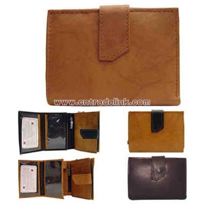 Ladies multi section wallet