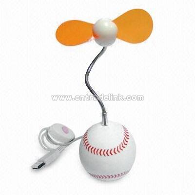 Laptop USB Baseball Fan