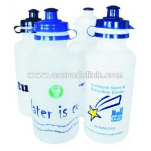 Large 800ml drink bottle with contrasting colour cap