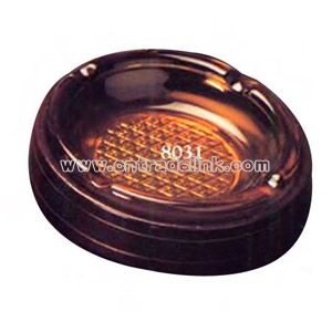 Leather ashtray