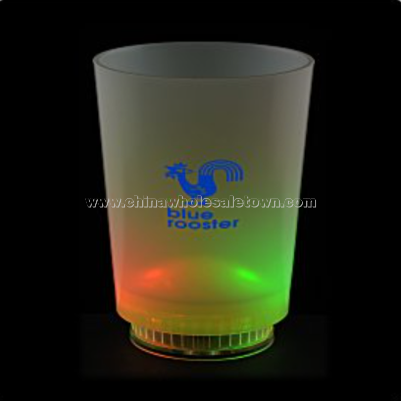 Light-Up Frosted Glass - 11 oz. - Multicolor