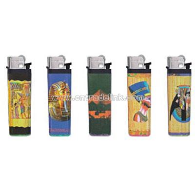 Lighters with Roll Printed Paper
