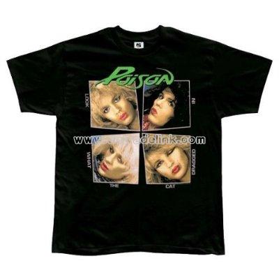 'Look What The Cat Dragged In' color photo t-shirt