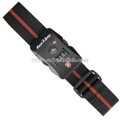 Luggage Strap With Lock
