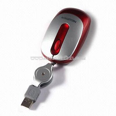 MR Lens Optical Mouse with USB Port