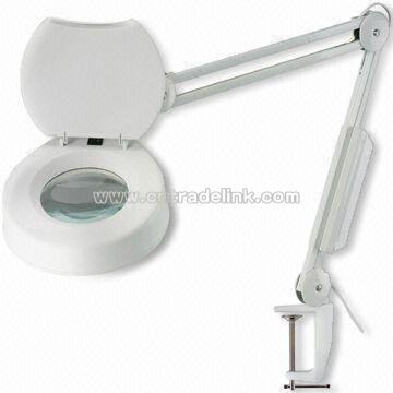 Magnifying Lamp with 5-inch Glass Lens