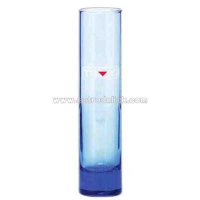 Medium blue bud vase