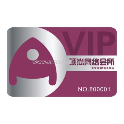 Membership PVC Card