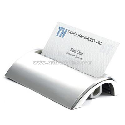 Metal / Aluminium Desktop Business Card Holder