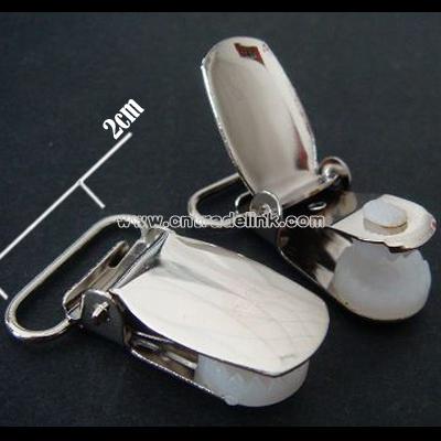 Metal Clips for Belt and Suspender pants