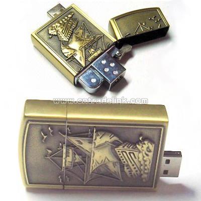 Metal Lighter USB Flash Drive
