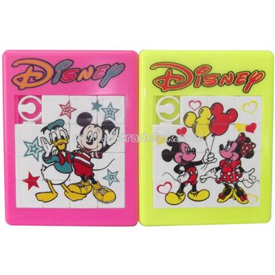 Mickey and Donald Duck Sliding Tile Puzzle
