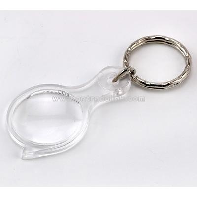 Mini Magnifier with Keychain