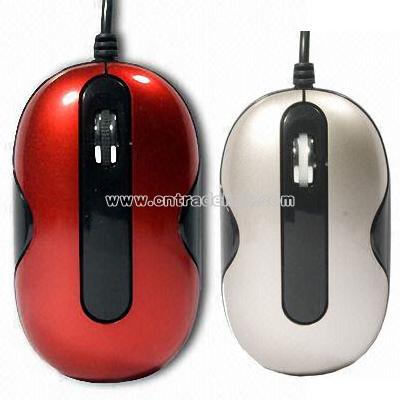 Mini Optical Mouse with Ergonomic Design