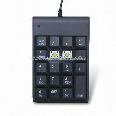 Mini USB Key Numeric Keypad