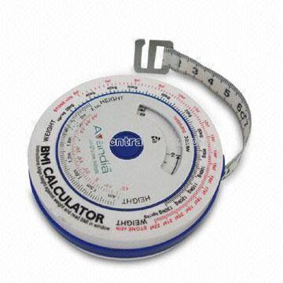 Miniature BMI tape measure