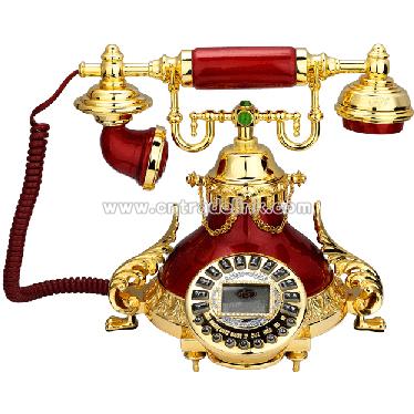Modeled after an antique Telephone
