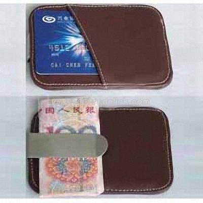 Money Clip with Card Case