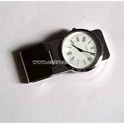 Money Clip with Watch