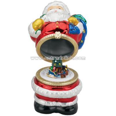 Mr. Christmas 4 1/2-Inch Mini Porcelain Music Box