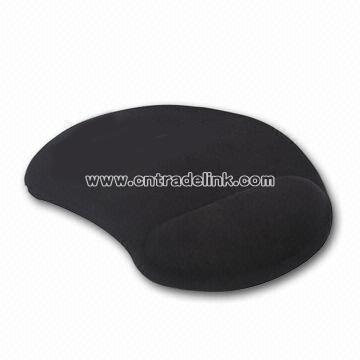 Neoprene and Cloth Wrist Rest Mouse Pad