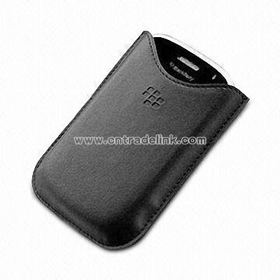 New Leather Pouch Case for Blackberry Bold 9000