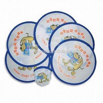 Nylon and Polyester Foldable Frisbee