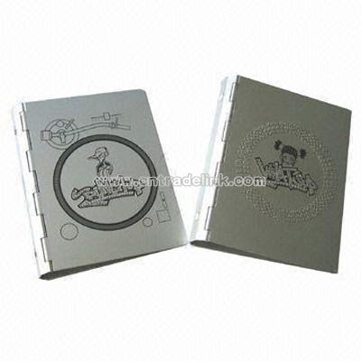 Organizer/Notebook/Address Book with Aluminum Covers
